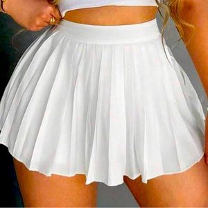 White mini Short/skirt